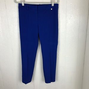 [Trina Turk] Cobalt Blue Crop Pants size 6